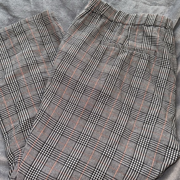 Old Navy Pull On Pants 16 Gray And Pink - Picture 2 of 3